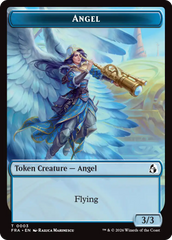 Angel (0003) // Beast Double-Sided Token [Reality Fracture Tokens] | Mega City Incorporated