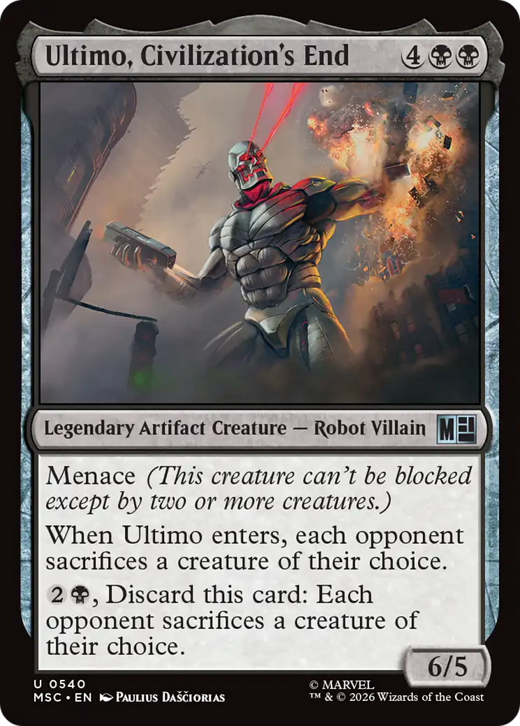 Ultimo, Civilization's End [Marvel Super Heroes Commander] | Mega City Incorporated