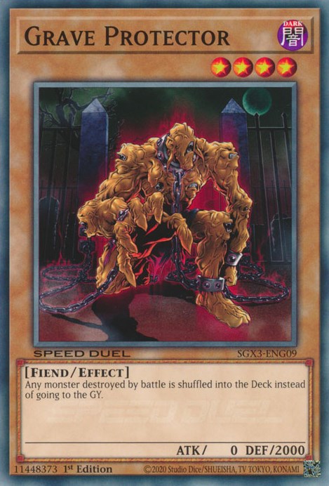 Grave Protector [SGX3-ENG09] Common | Mega City Incorporated