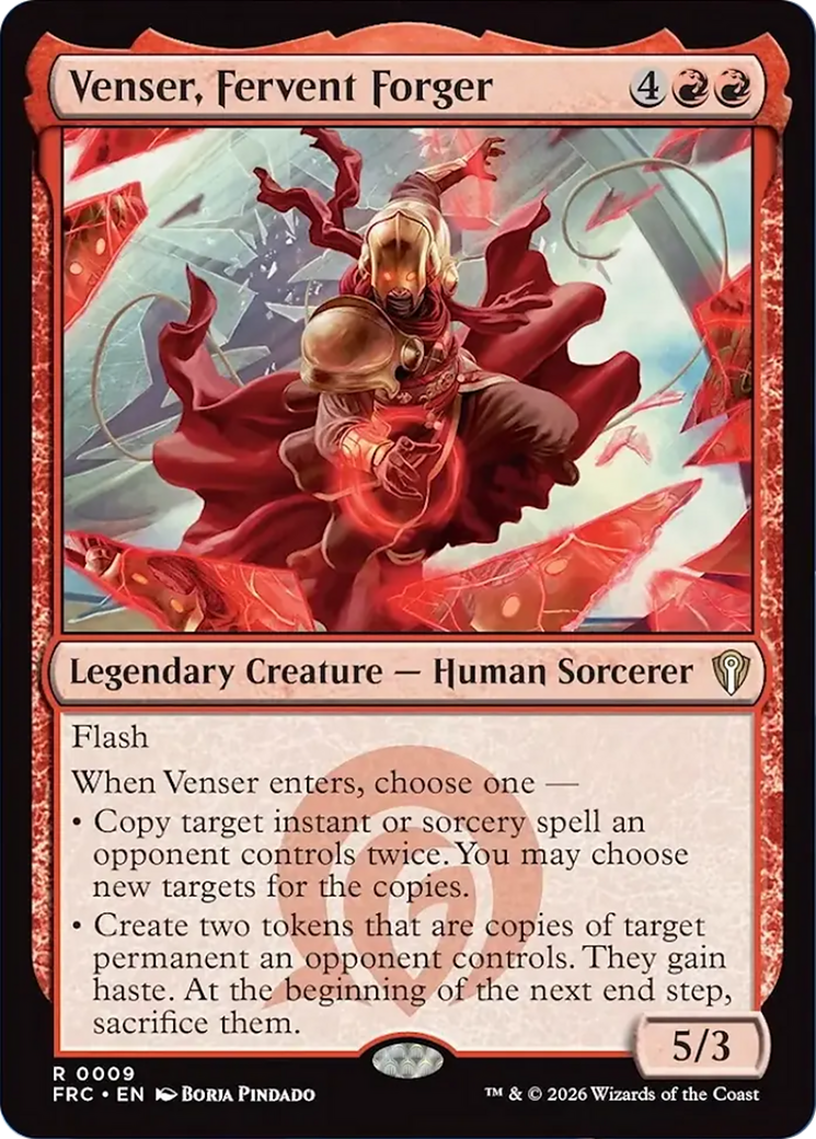 Venser, Fervent Forger [Reality Fracture Commander] | Mega City Incorporated