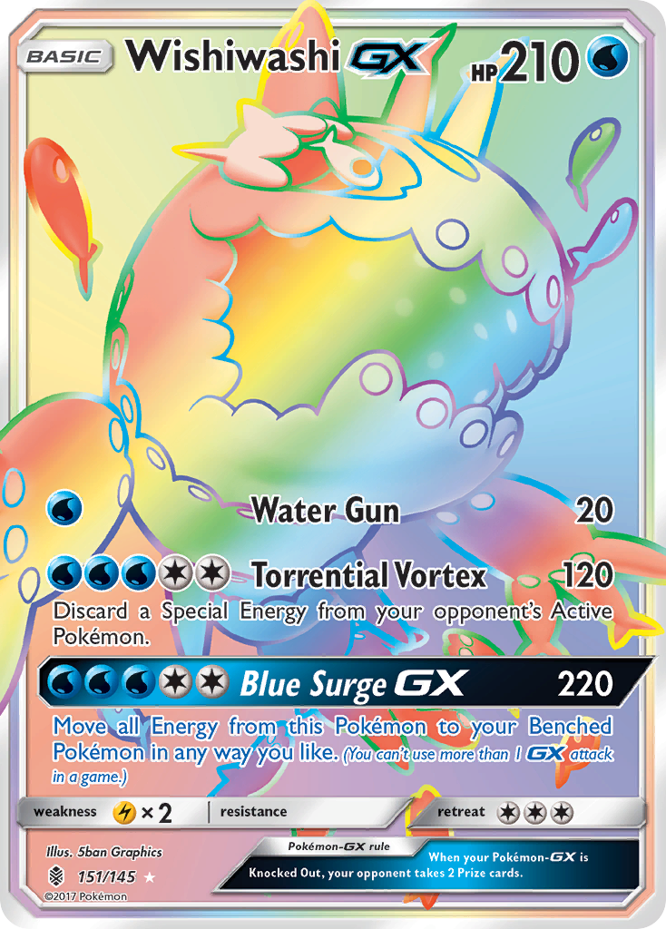 Wishiwashi GX (151/145) [Sun & Moon: Guardians Rising] | Mega City Incorporated