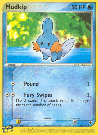 Mudkip (60/109) [EX: Ruby & Sapphire] | Mega City Incorporated