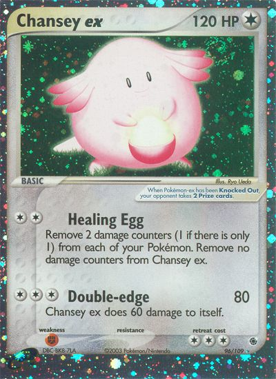 Chansey ex (96/109) [EX: Ruby & Sapphire] | Mega City Incorporated