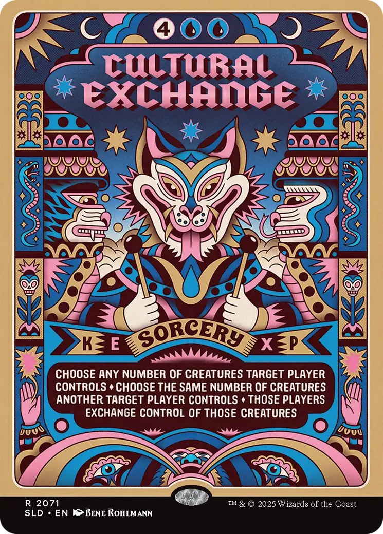 Cultural Exchange (Rainbow Foil) [Secret Lair Drop Series] | Mega City Incorporated