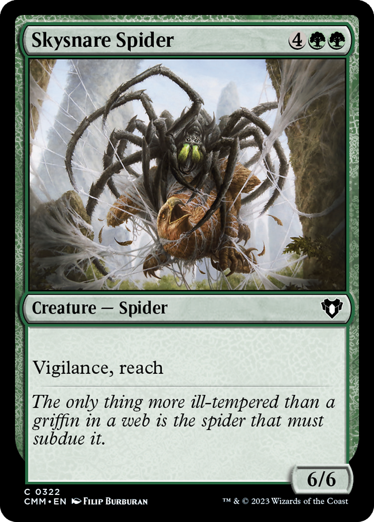 Skysnare Spider [Commander Masters] | Mega City Incorporated