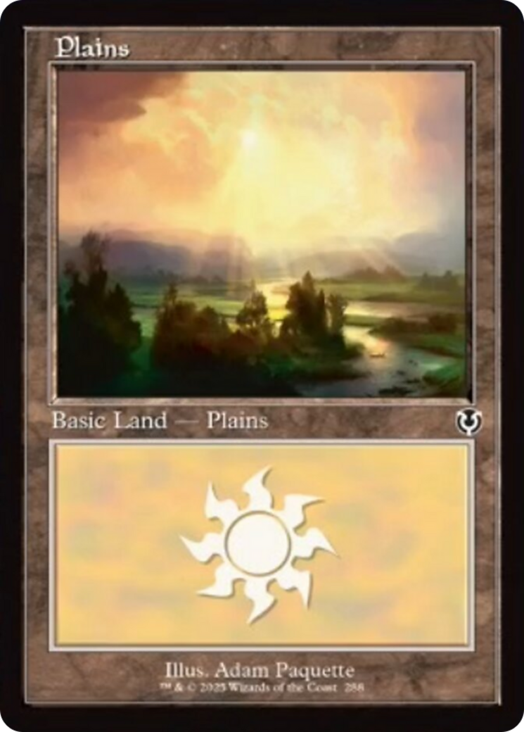 Plains (288) (Retro Frame) [Innistrad Remastered] | Mega City Incorporated