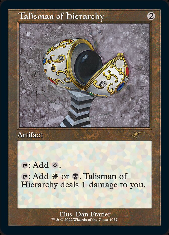 Talisman of Hierarchy [Secret Lair Drop Series] | Mega City Incorporated