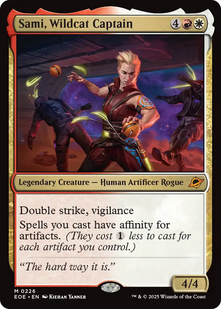 Sami, Wildcat Captain [Edge of Eternities] | Mega City Incorporated
