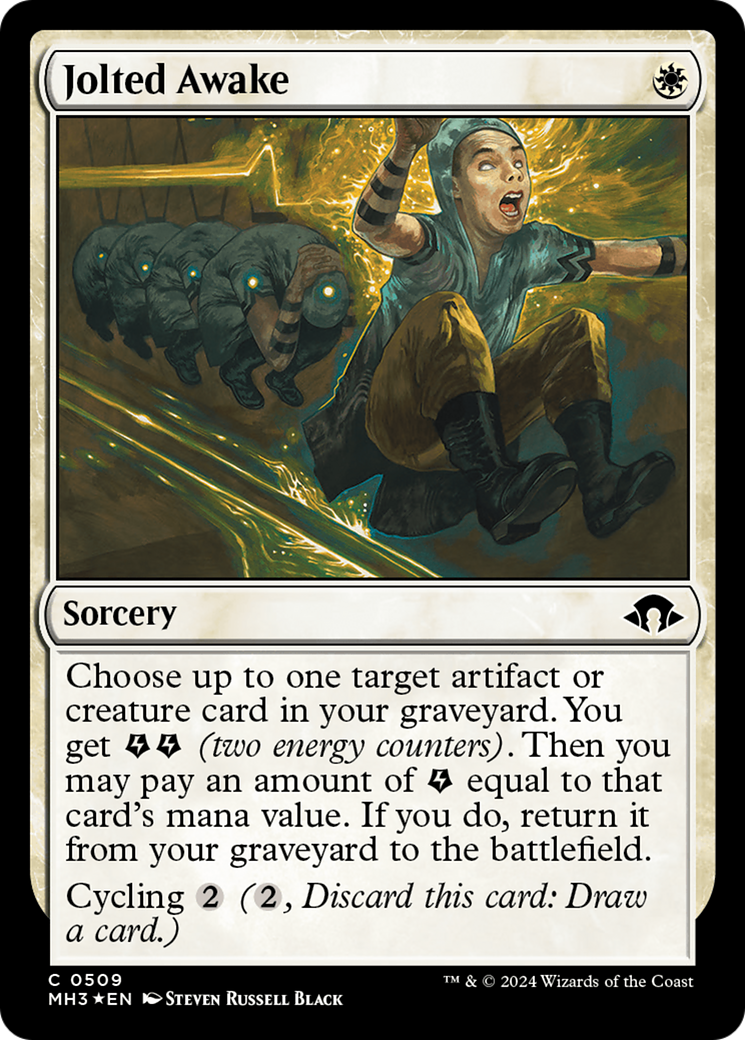 Jolted Awake (Ripple Foil) [Modern Horizons 3] | Mega City Incorporated