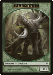 Angel // Elephant Double-Sided Token [Marvel Super Heroes Commander Tokens] | Mega City Incorporated