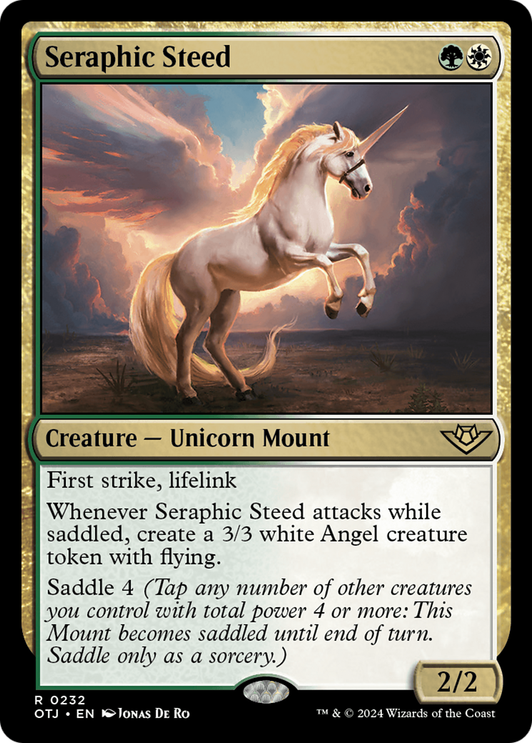 Seraphic Steed [Outlaws of Thunder Junction] | Mega City Incorporated