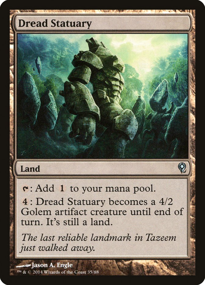 Dread Statuary [Duel Decks: Jace vs. Vraska] | Mega City Incorporated