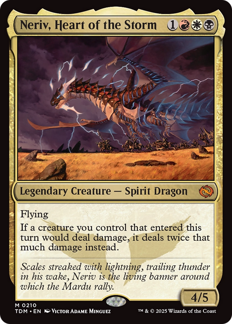 Neriv, Heart of the Storm [Tarkir: Dragonstorm] | Mega City Incorporated