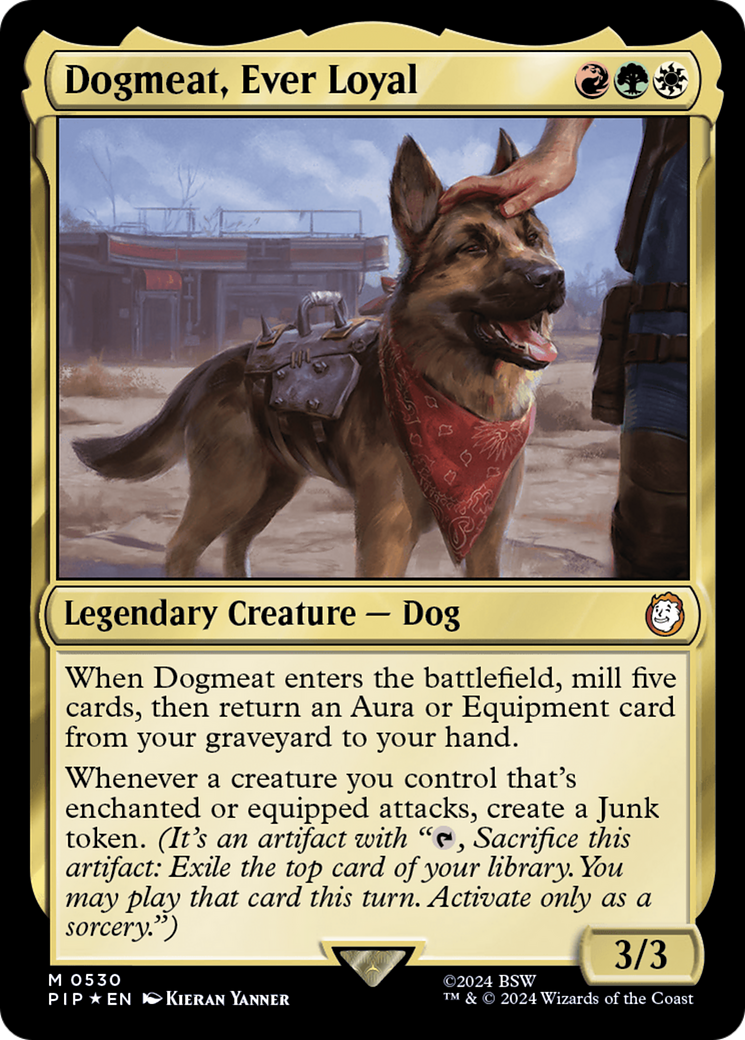 Dogmeat, Ever Loyal (Surge Foil) [Fallout] | Mega City Incorporated
