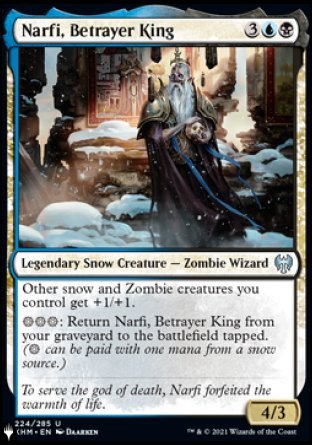 Narfi, Betrayer King [The List] | Mega City Incorporated