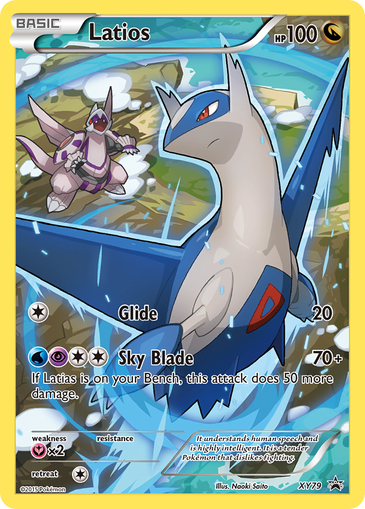 Latios (XY79) (Full Art Promo) [XY: Black Star Promos] | Mega City Incorporated