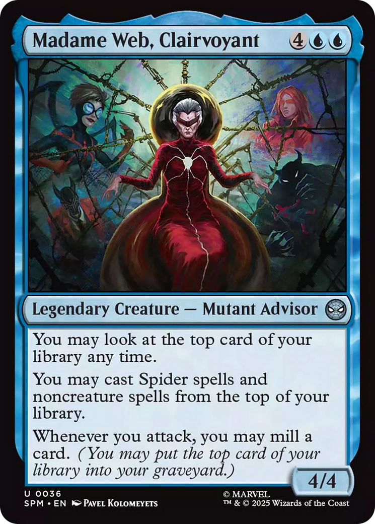 Madame Web, Clairvoyant [Marvel's Spider-Man] | Mega City Incorporated