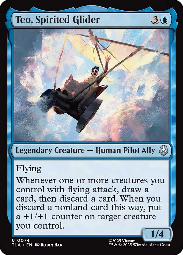 Teo, Spirited Glider [Avatar: The Last Airbender] | Mega City Incorporated
