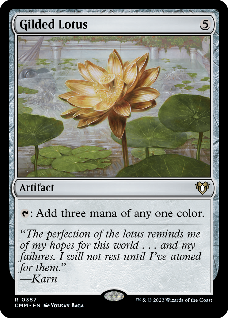 Gilded Lotus [Commander Masters] | Mega City Incorporated