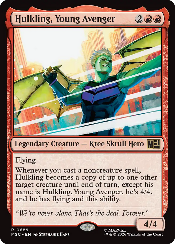 Hulkling, Young Avenger [Marvel Super Heroes Commander] | Mega City Incorporated