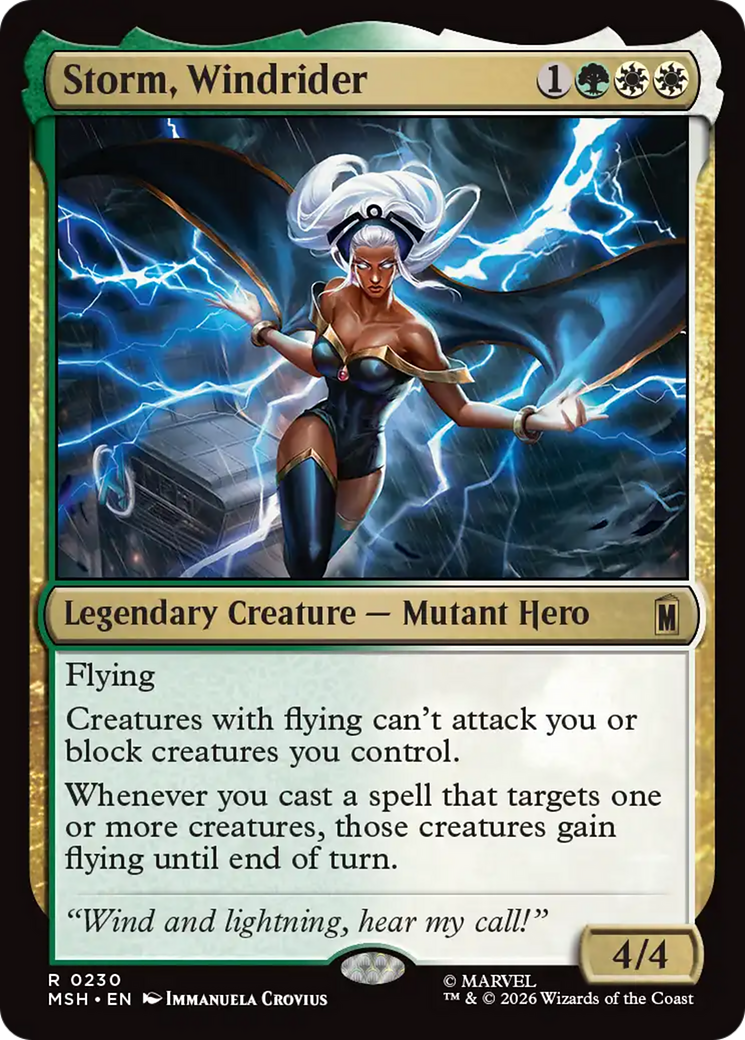 Storm, Windrider [Marvel Super Heroes] | Mega City Incorporated