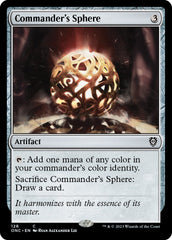 Commander's Sphere [Phyrexia: All Will Be One Commander] | Mega City Incorporated