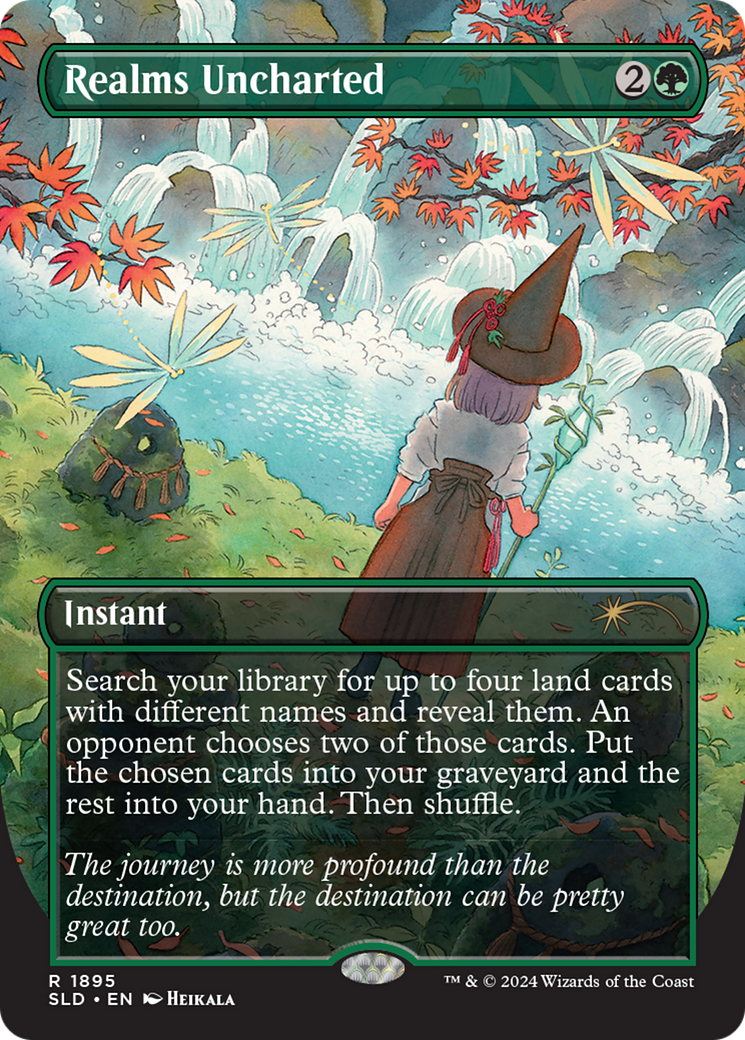 Realms Uncharted (Rainbow Foil) [Secret Lair Drop Series] | Mega City Incorporated