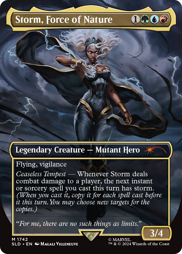 Storm, Force of Nature [Secret Lair Drop Series] | Mega City Incorporated