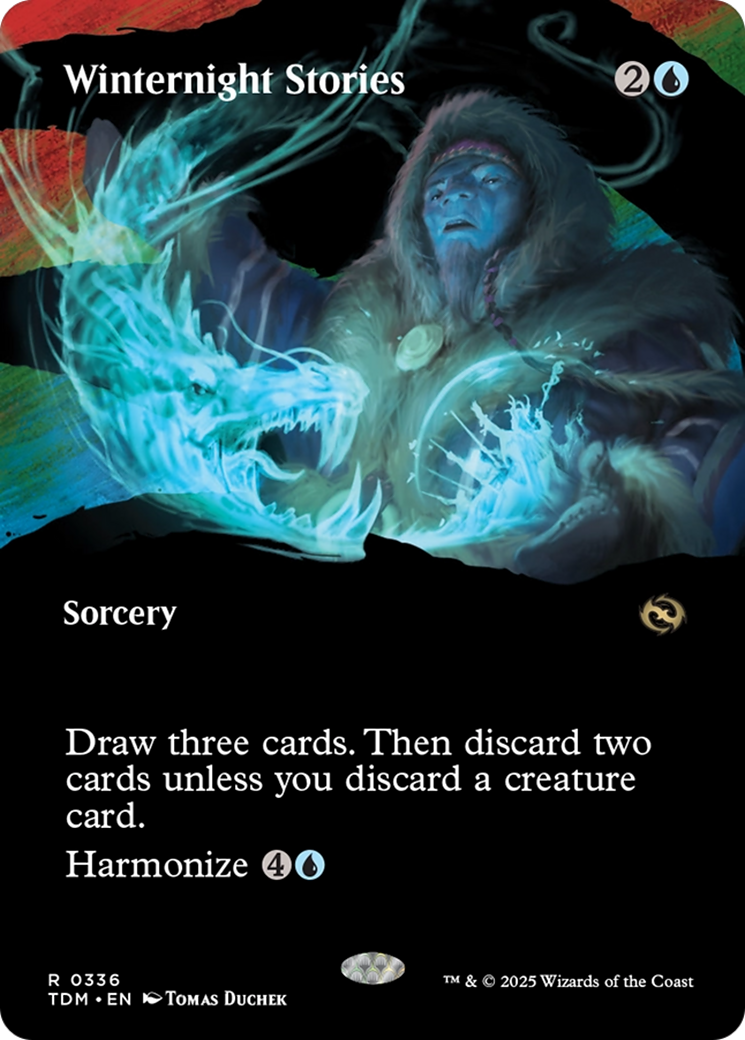 Winternight Stories (Borderless) [Tarkir: Dragonstorm] | Mega City Incorporated