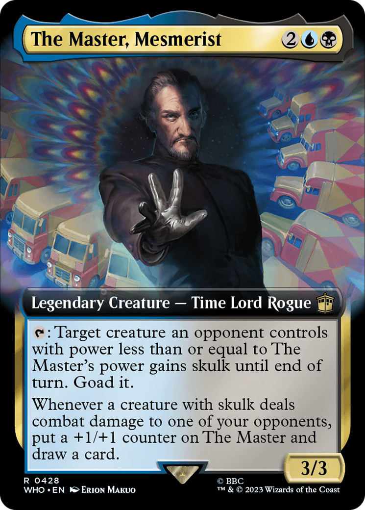 The Master, Mesmerist (Extended Art) [Doctor Who] | Mega City Incorporated