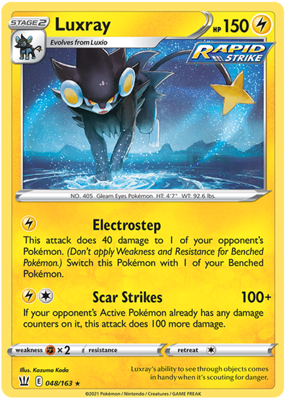 Luxray (048/163) [Sword & Shield: Battle Styles] | Mega City Incorporated