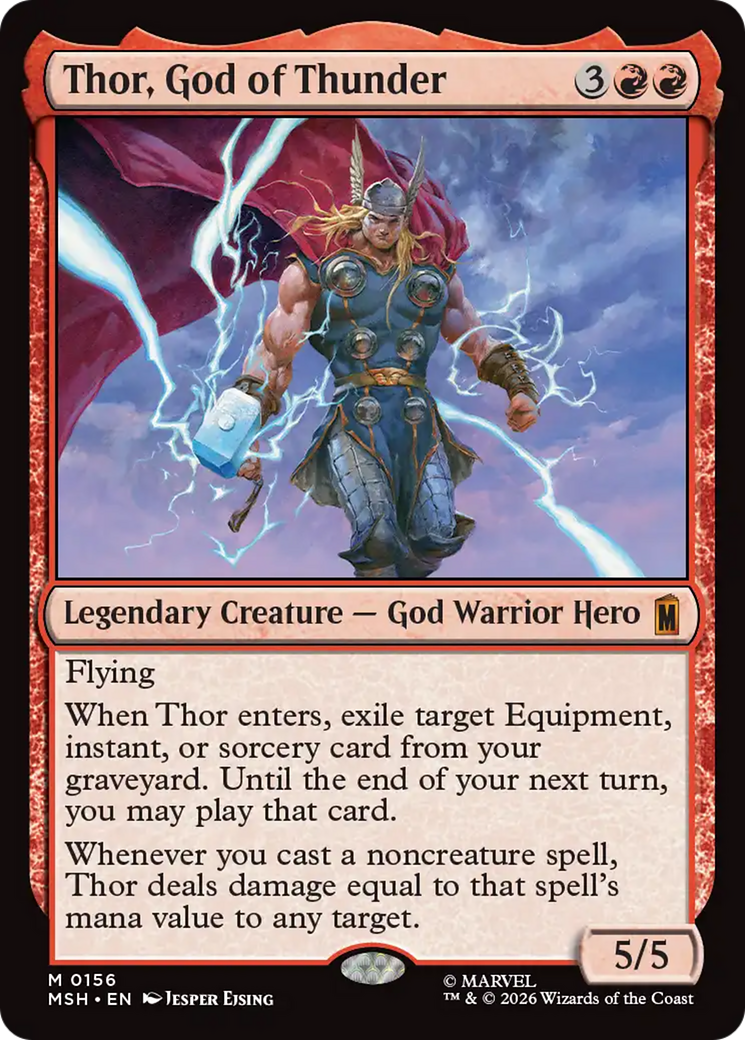 Thor, God of Thunder [Marvel Super Heroes] | Mega City Incorporated