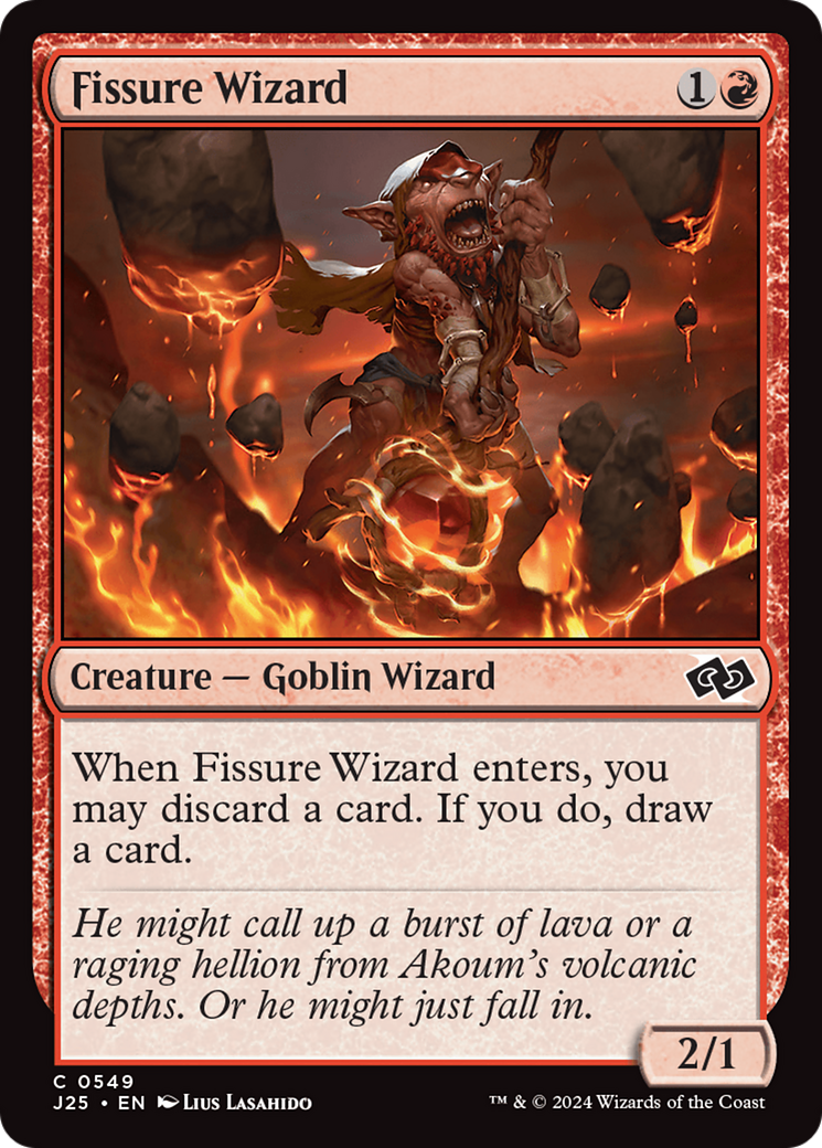Fissure Wizard [Foundations Jumpstart] | Mega City Incorporated
