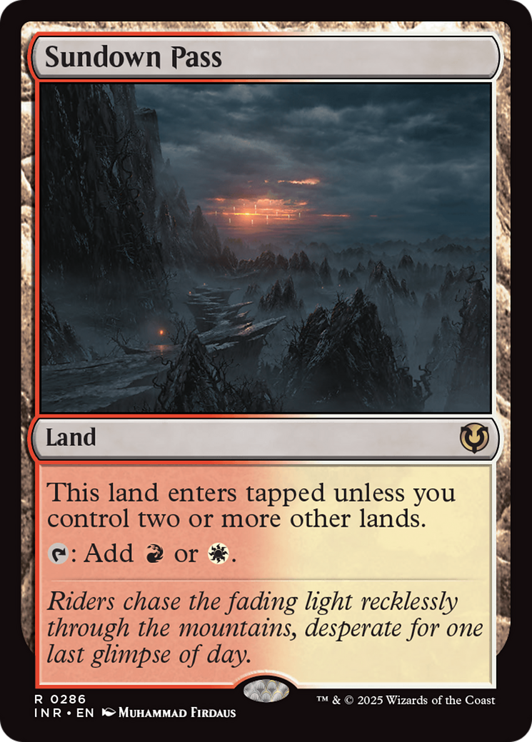 Sundown Pass [Innistrad Remastered] | Mega City Incorporated
