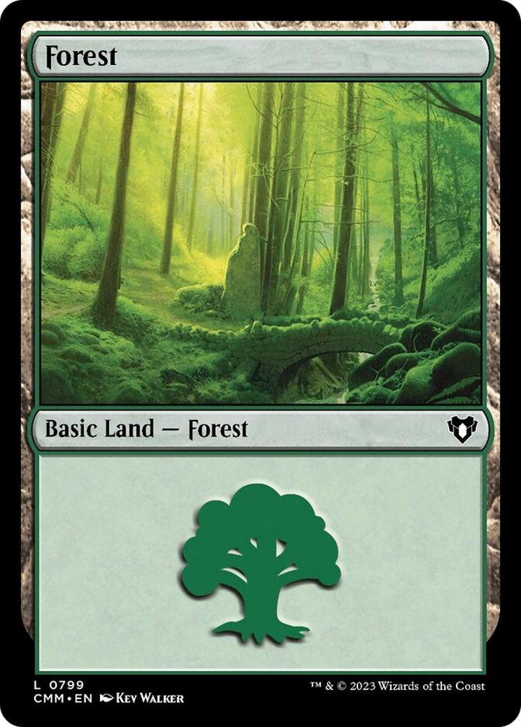 Forest (799) [Commander Masters] | Mega City Incorporated