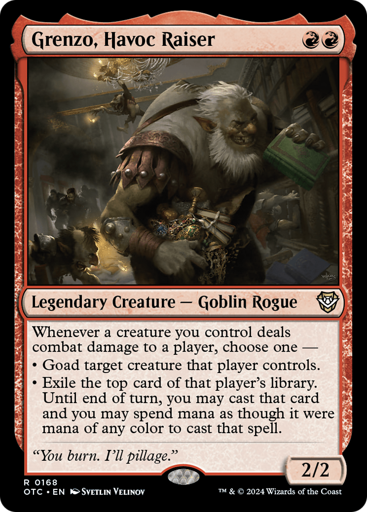 Grenzo, Havoc Raiser [Outlaws of Thunder Junction Commander] | Mega City Incorporated