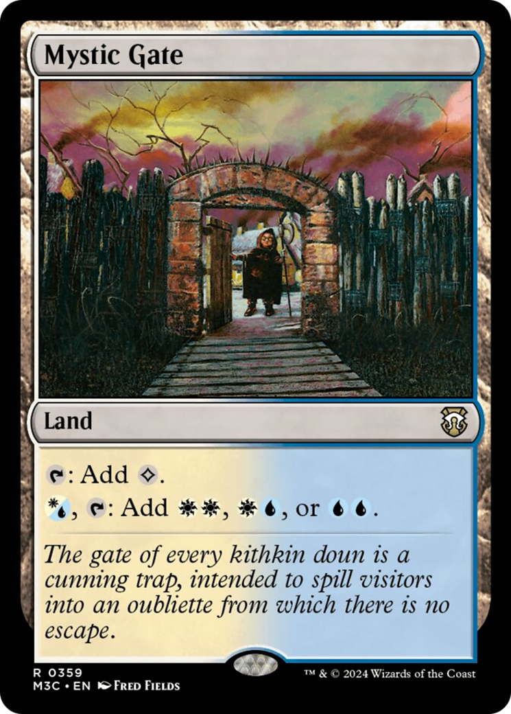 Mystic Gate (Ripple Foil) [Modern Horizons 3 Commander] | Mega City Incorporated