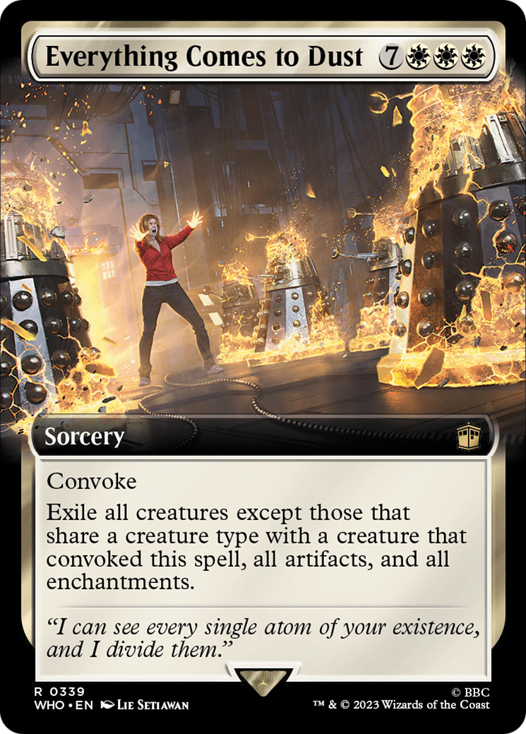 Everything Comes to Dust (Extended Art) [Doctor Who] | Mega City Incorporated