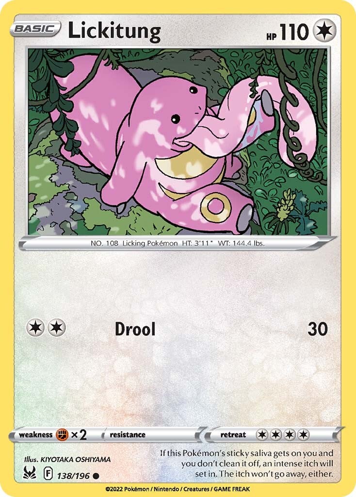 Lickitung (138/196) [Sword & Shield: Lost Origin] | Mega City Incorporated