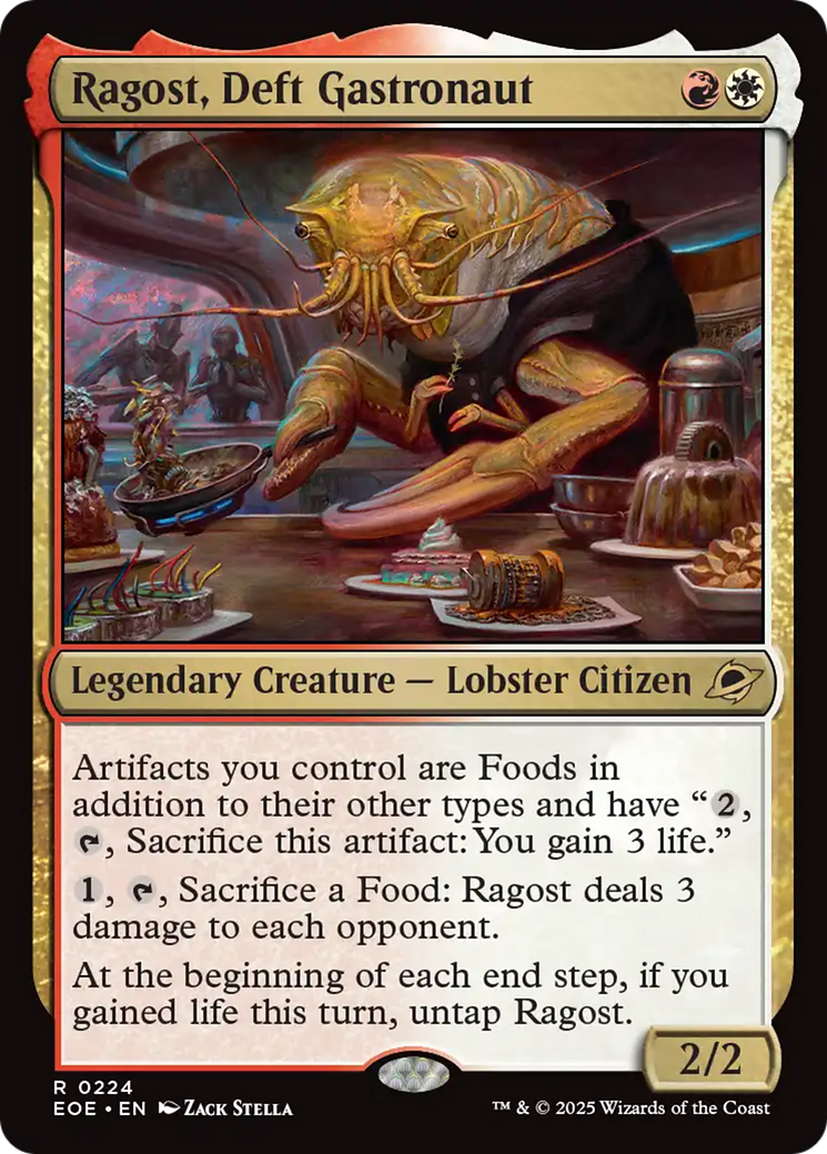 Ragost, Deft Gastronaut [Edge of Eternities] | Mega City Incorporated