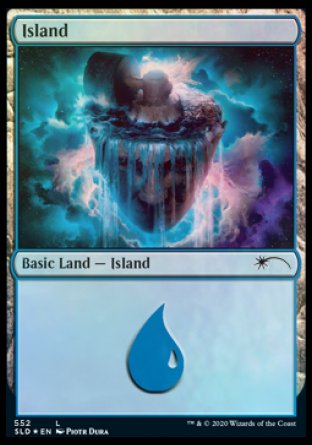 Island (Mill) (552) [Secret Lair Drop Promos] | Mega City Incorporated