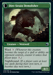 Burly Breaker // Dire-Strain Demolisher [Innistrad: Midnight Hunt] | Mega City Incorporated