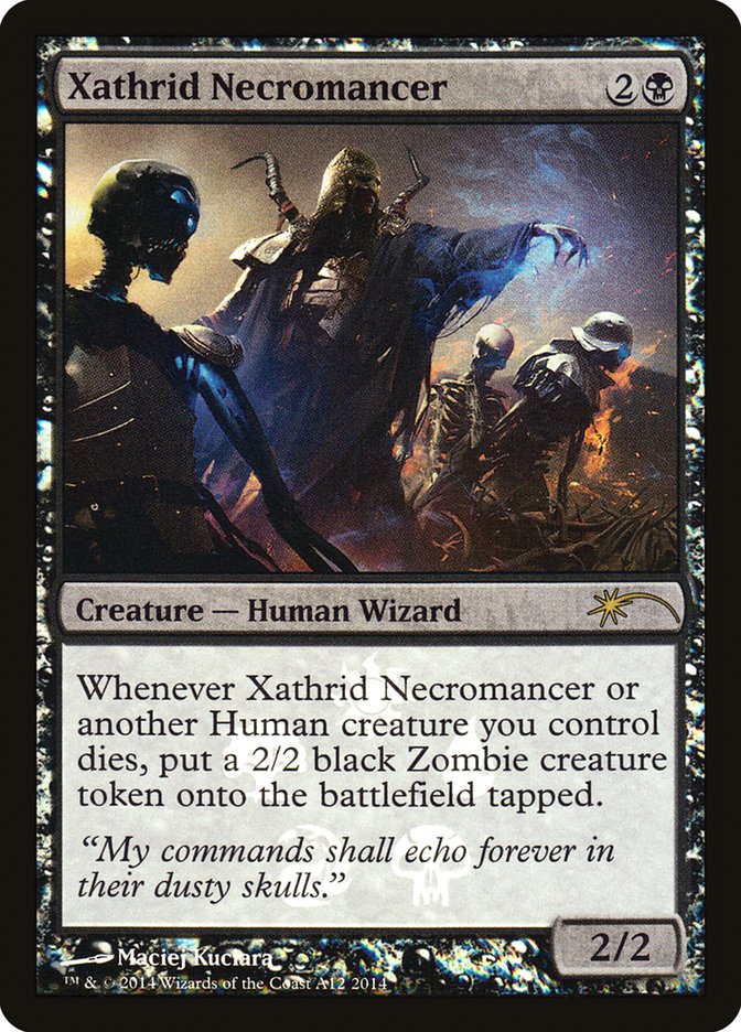 Xathrid Necromancer [Resale Promos] | Mega City Incorporated