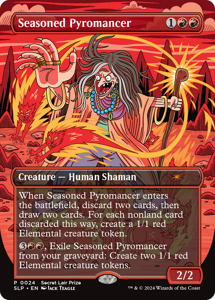 Seasoned Pyromancer [Pro Tour Promos] | Mega City Incorporated