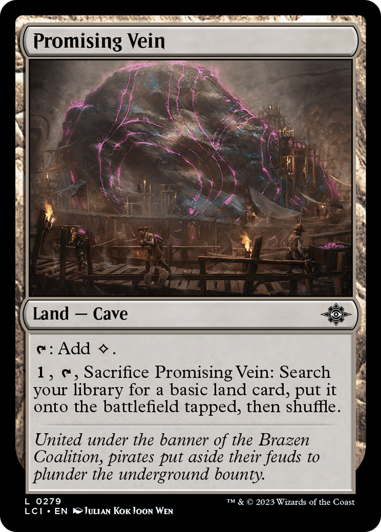 Promising Vein [The Lost Caverns of Ixalan] | Mega City Incorporated