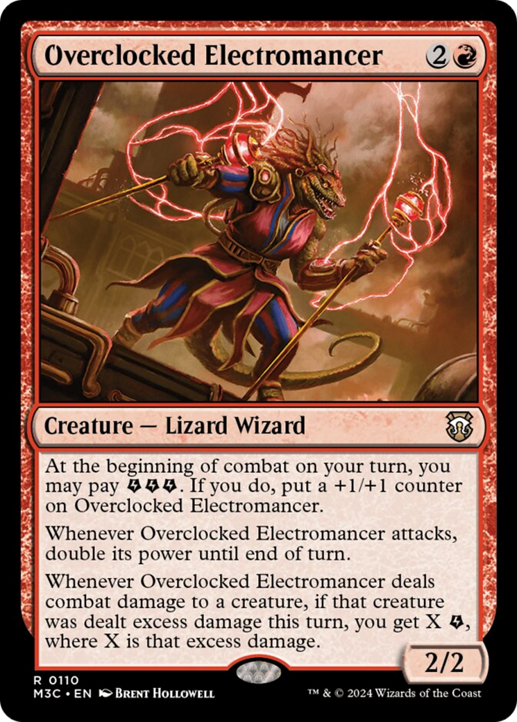 Overclocked Electromancer [Modern Horizons 3 Commander] | Mega City Incorporated