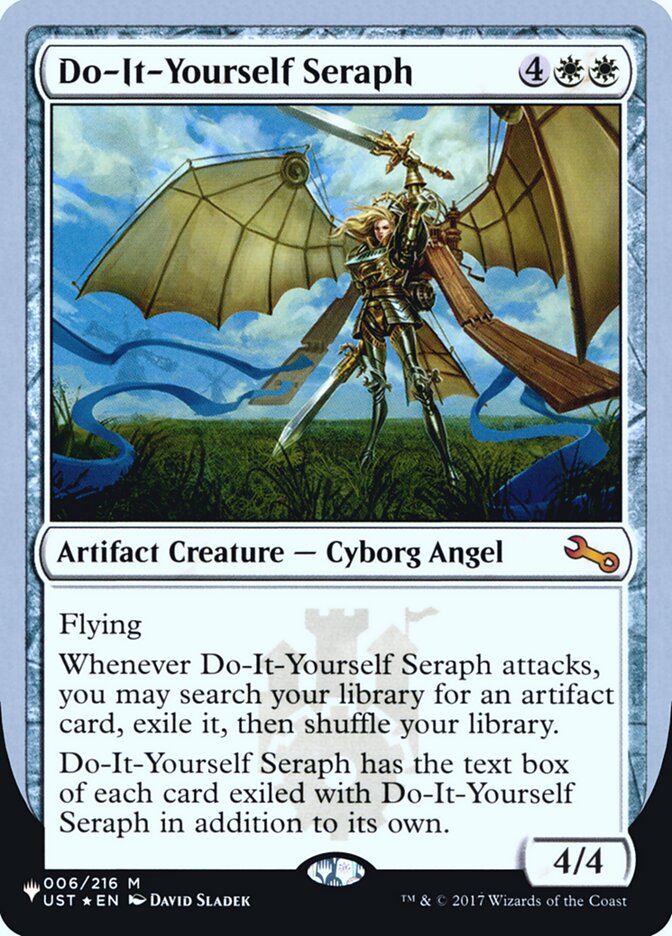 Do-It-Yourself Seraph (Unfinity Foil Edition) [The List] | Mega City Incorporated