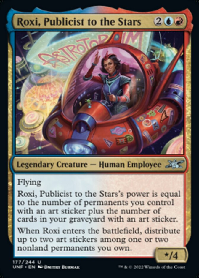 Roxi, Publicist to the Stars [Unfinity] | Mega City Incorporated