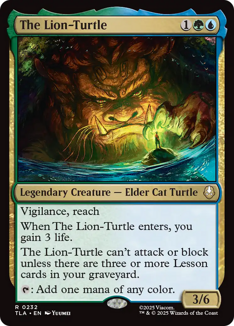 The Lion-Turtle [Avatar: The Last Airbender] | Mega City Incorporated
