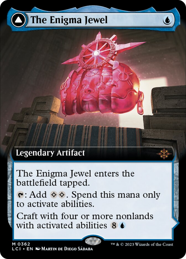 The Enigma Jewel // Locus of Enlightenment (Extended Art) [The Lost Caverns of Ixalan] | Mega City Incorporated